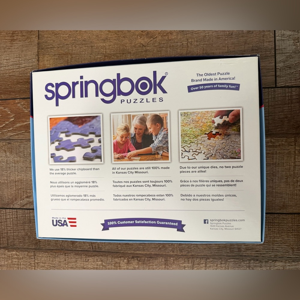 Springbok Signal Point Puzzle - 500 Pieces - Picture 2 of 2